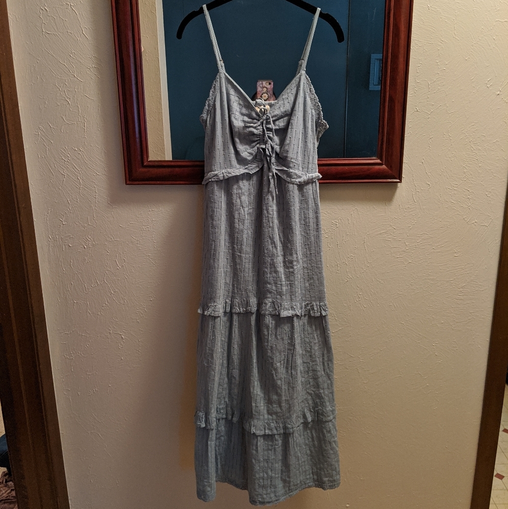 Japna summer jean maxi dress, Medium